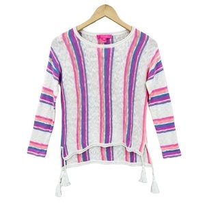 LILLY PULITZER Sweater Rozalia Stripe Cotton